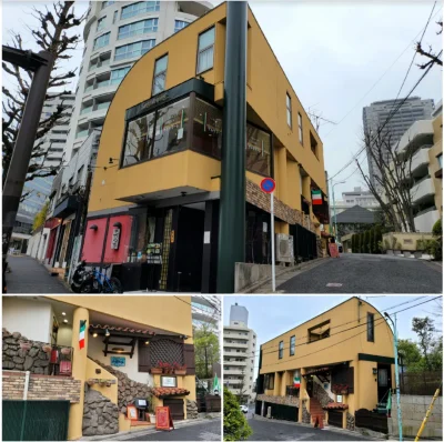 渋谷区 イタリア料理店  外壁・屋根塗装工事