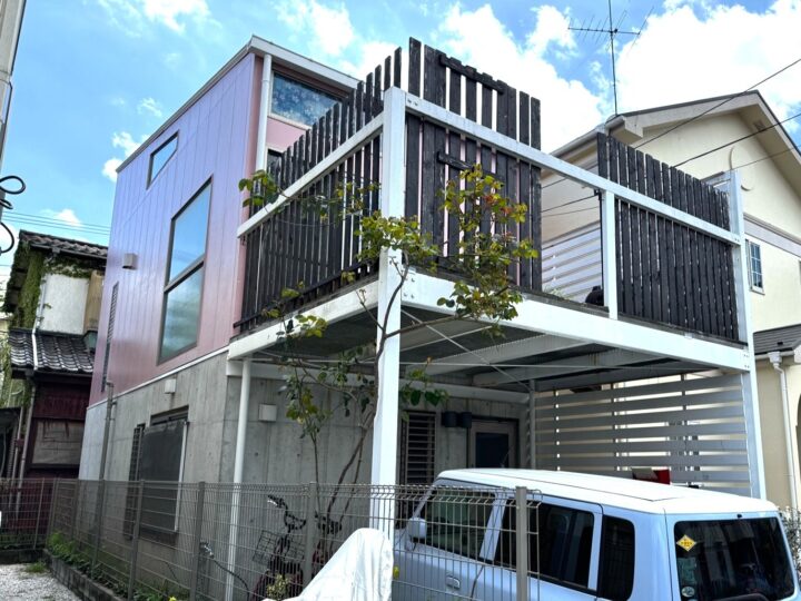 【練馬区　屋根塗装・外壁塗装工事】ガルバリウム鋼板の塗装も深井塗装にお任せください！