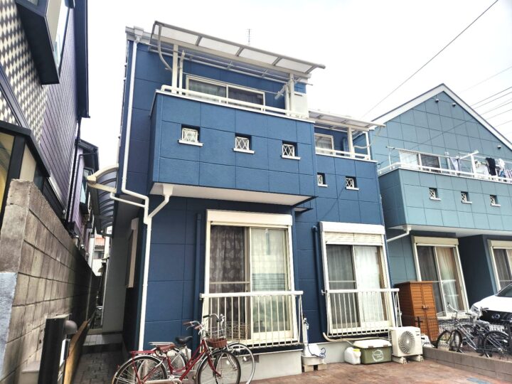 【足立区　屋根・外壁塗装工事】近隣のお宅とのバランスが◎イメチェン施工！