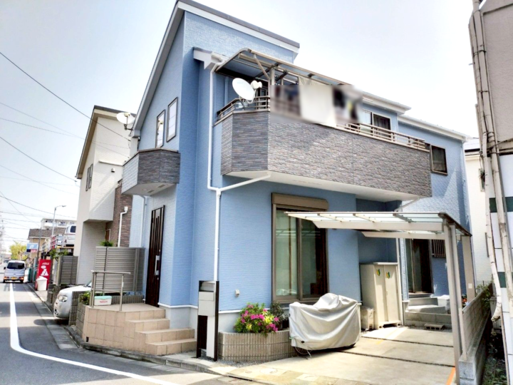 【足立区　屋根・外壁塗装工事】ご近所の施工例からのお色決定！塗装の輪広がってます！