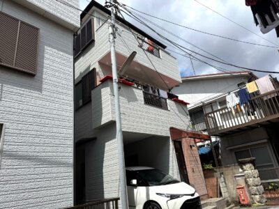 【荒川区　屋根・外壁塗装工事】防水シート→ウレタン防水に！長持ち防水もお任せください！