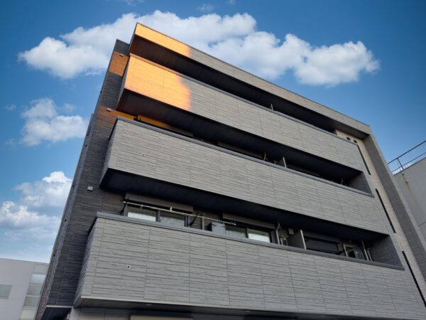 完工したマンションの写真