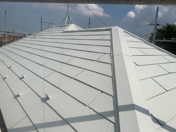 屋根塗装完工写真