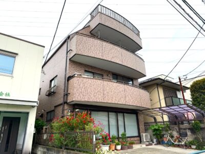 【足立区　外壁塗装・付帯部塗装工事】艶消しタイルクリア塗装で外観変えずに性能をUP！