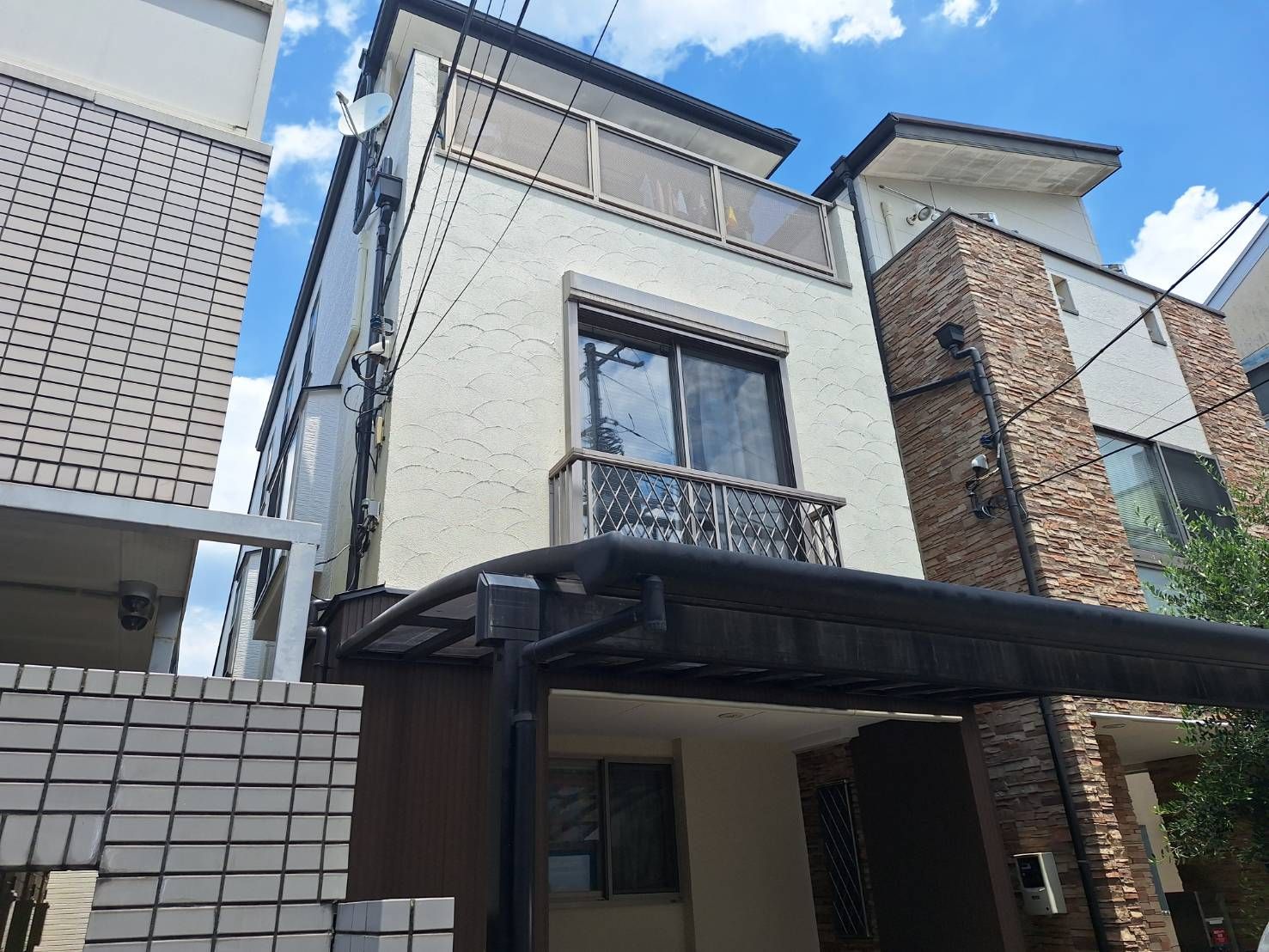 【杉並区　屋根カバー工法・外壁塗装工事】杉並区の事後申請の代行も深井塗装にお任せください！