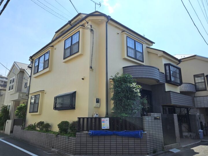 【練馬区　屋根・外壁塗装工事】カラーベスト屋根の施工事例のご紹介！