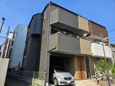 【練馬区 屋根・外壁塗装工事】黒系外壁No.1人気のウィザードコッパー使用!