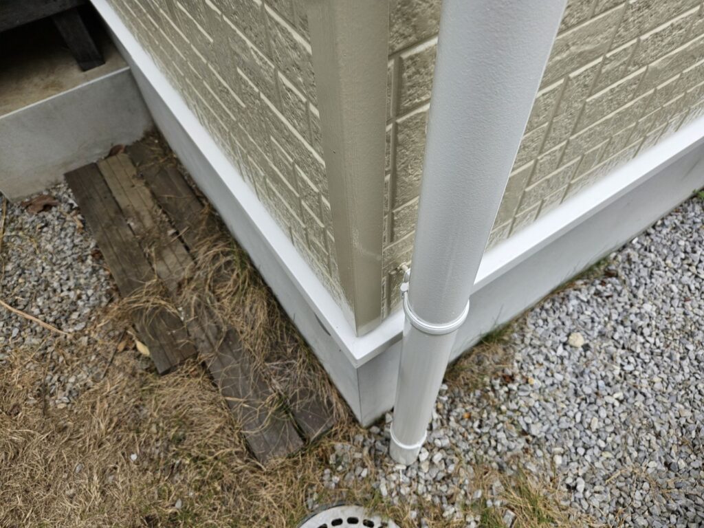 水切り完工の写真