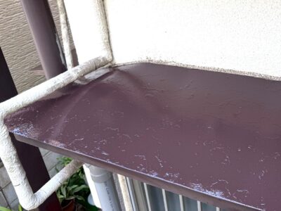 【練馬区　鉄部塗装工事】気になる付帯部も深井塗装にお任せください！