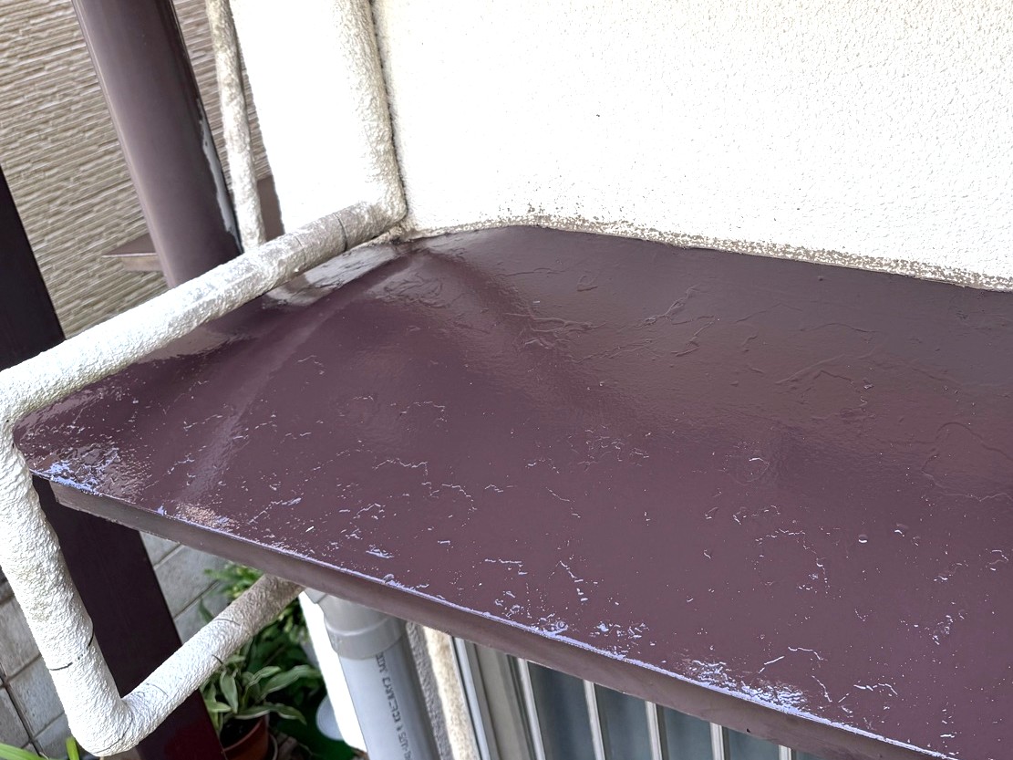 【練馬区　鉄部塗装工事】気になる付帯部も深井塗装にお任せください！