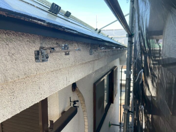 付帯部 取り付け金具 設置