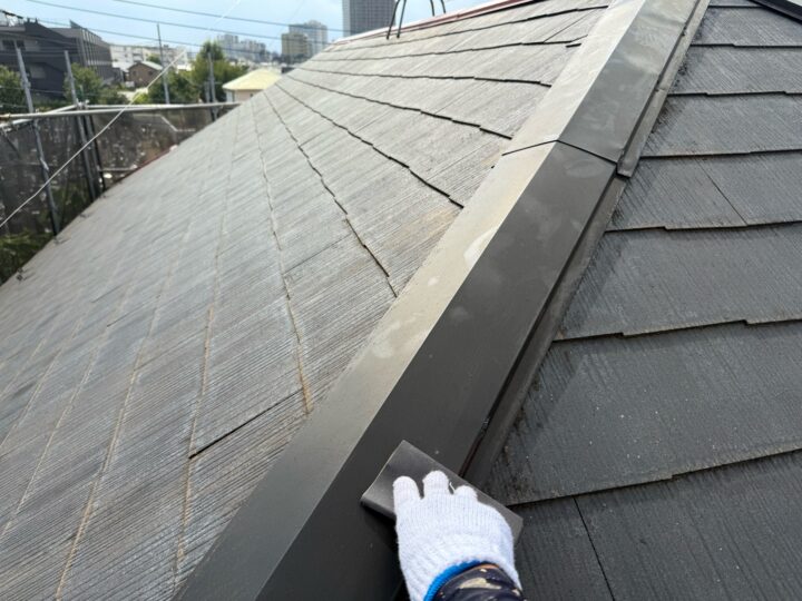 屋根 研磨