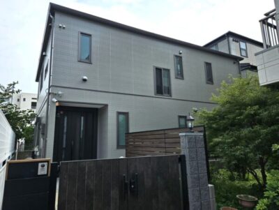 【練馬区　屋根・外壁塗装工事】積水ハウス住宅の外壁塗装は深井塗装へ！