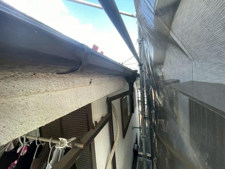 付帯部 既存雨樋 撤去