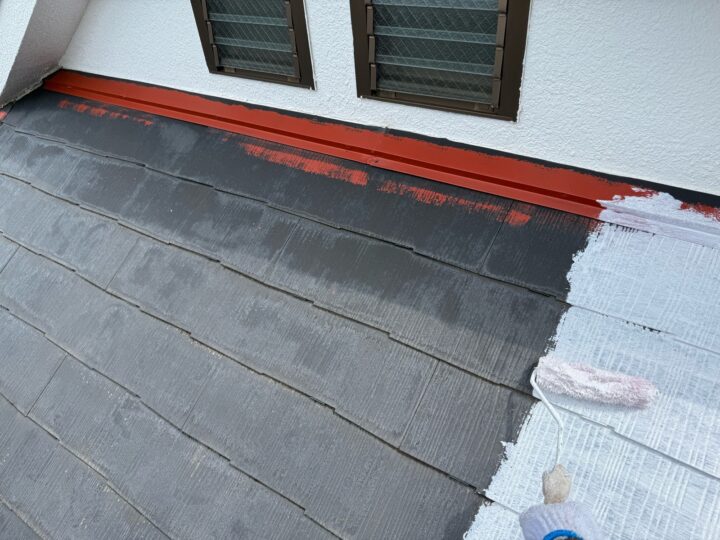 屋根 下塗り(エポパワーシーラー)