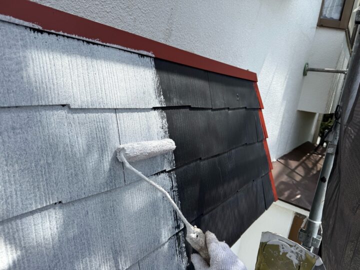 屋根 下塗り(エポパワーシーラー)