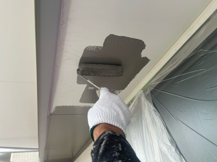 軒天 下塗り(マルチエースJY)