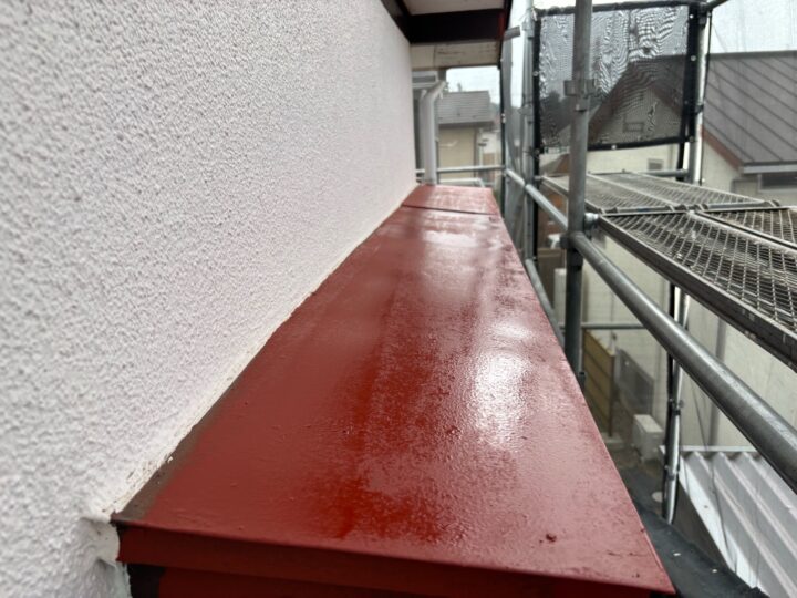 付帯部 庇 錆止め(サビカットⅡ)