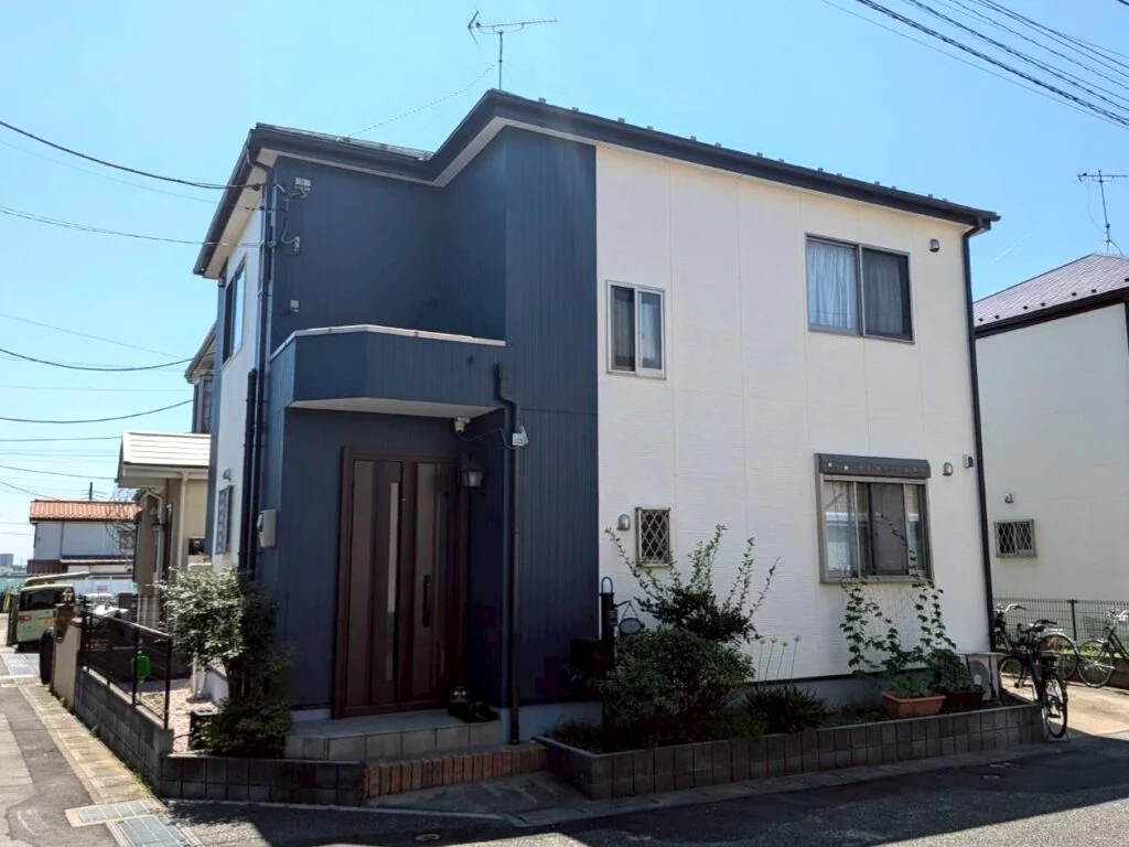 施工後3年たった外装