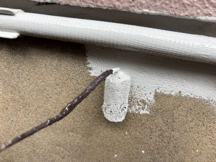 基礎コンクリート 中塗り