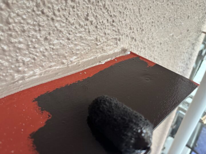 付帯部 庇 下塗り(ユメロックDX)