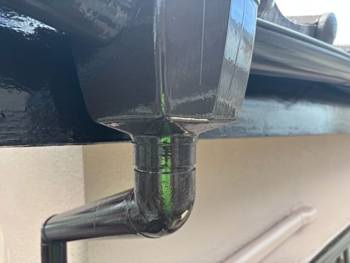 付帯部 雨樋 完工