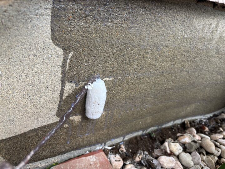 基礎コンクリート 下塗り