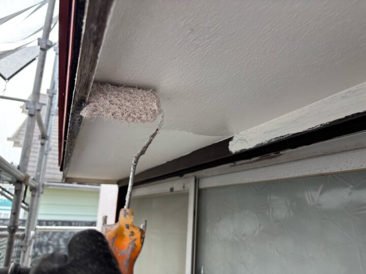 軒天 下塗り(マルチエースJY)