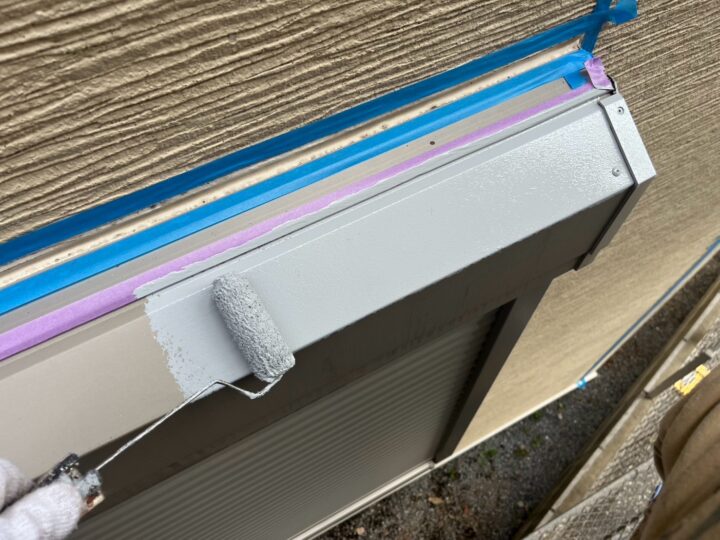 付帯部 シャッターボックス 錆止め(サビカットⅡ)