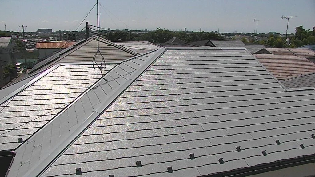 施工後3年たった屋根