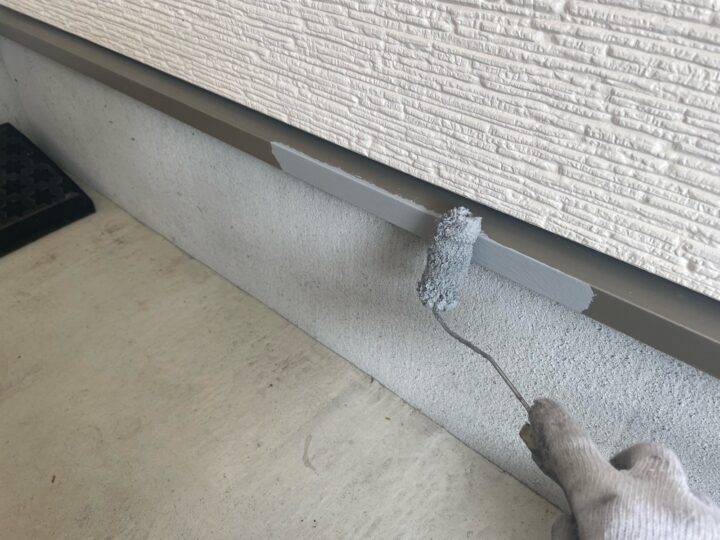 付帯部 水切り 錆止め(サビカットⅡ)