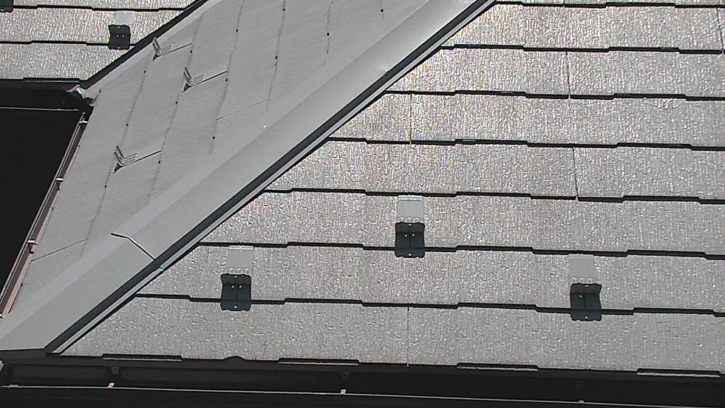 施工後3年たった屋根