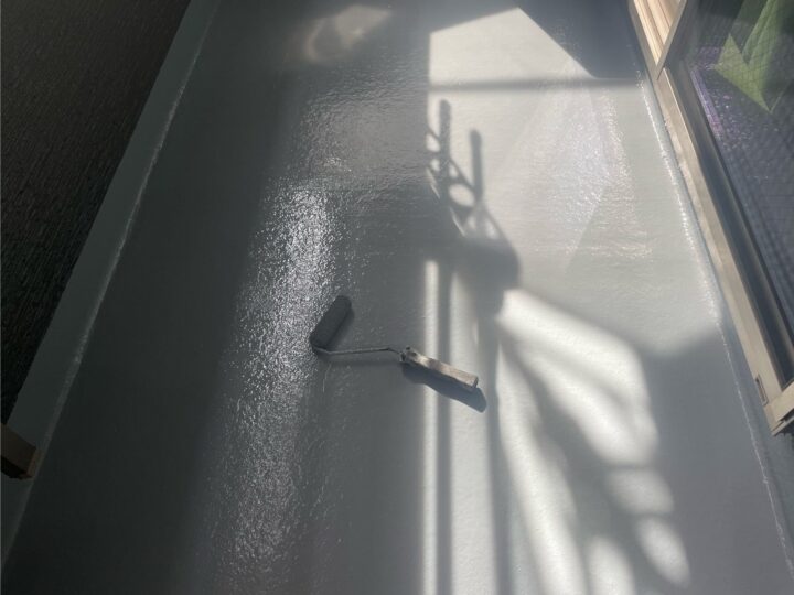 ベランダ床 上塗り(リガードトップ)