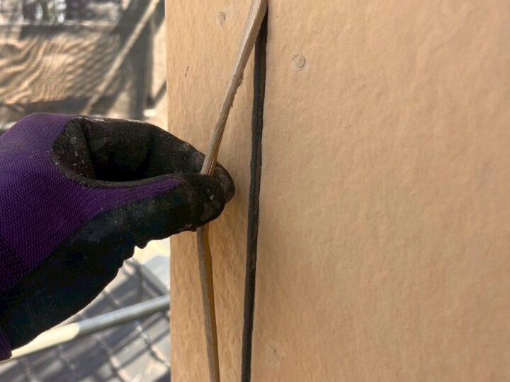 既存シーリング撤去