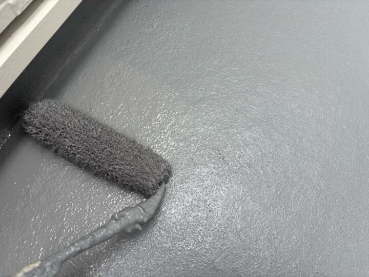 ベランダ床 上塗り(リガードトップ)