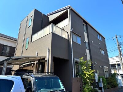 【墨田区　屋根カバー工法・屋上防水・外壁塗装工事】シーサンドコートの塗り替え工事は実績のある深井塗装へ！