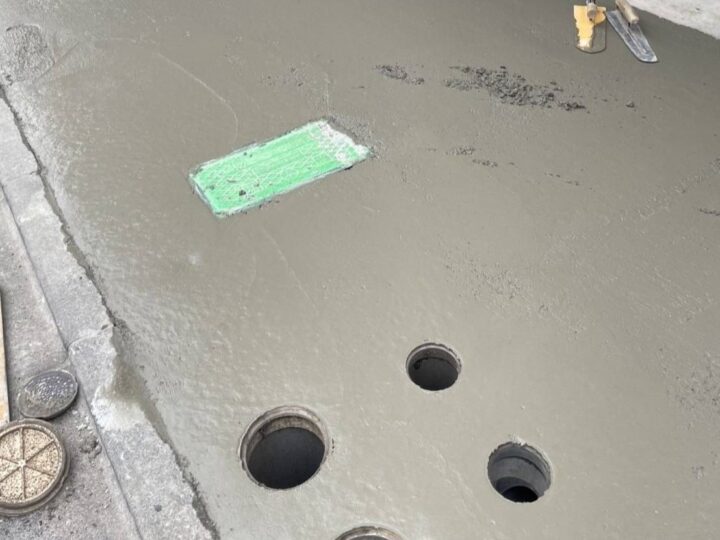 コンクリート流し