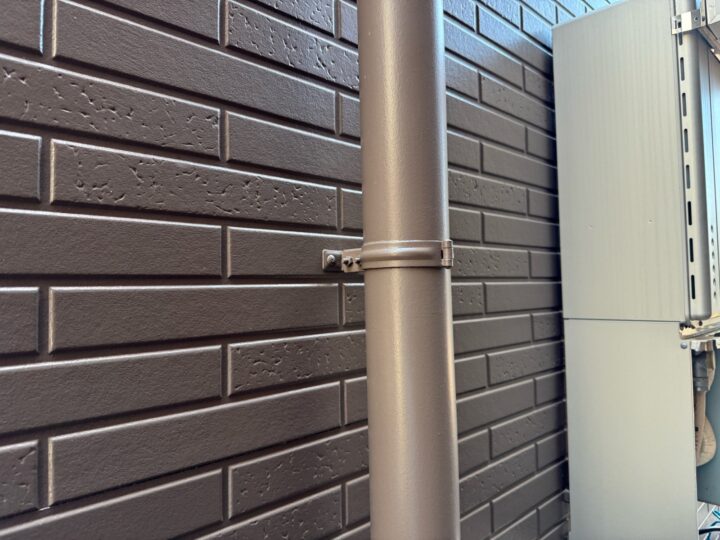 付帯部 雨樋 完工