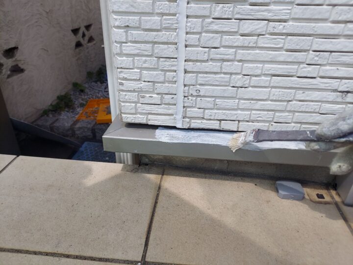 付帯部 水切り 錆止め(サビカットⅡ)