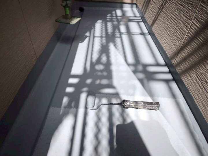 ベランダ床 上塗り(リガードベース)