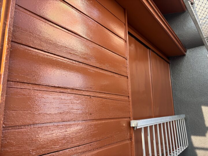 付帯部 雨戸 完工