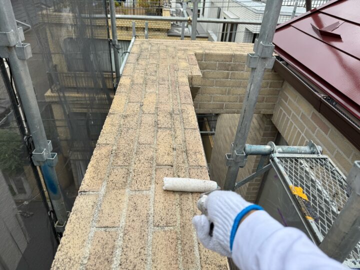 外壁 上塗り(ウオータープルーフC)