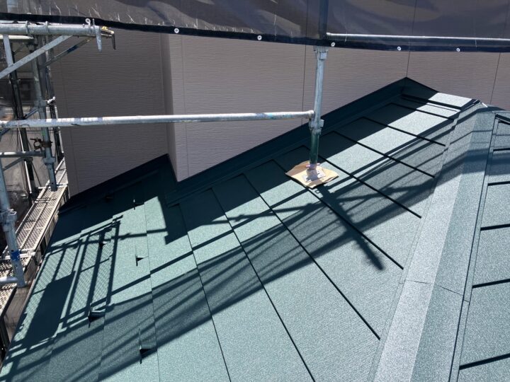 屋根カバー工法 完工