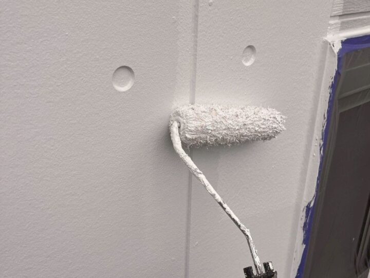 外壁塗装 上塗り