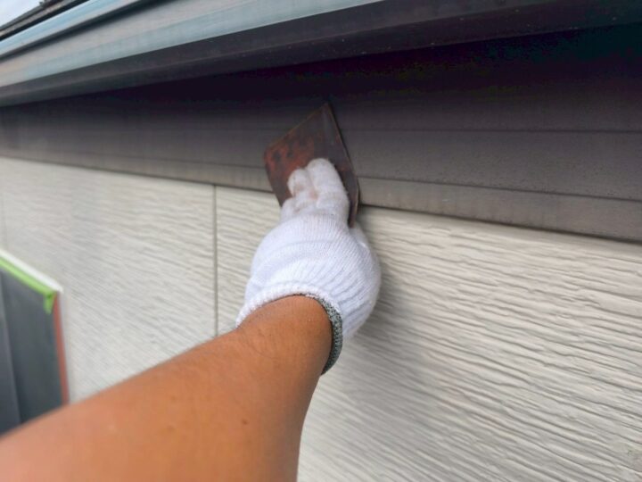 付帯部 鼻隠し 研磨