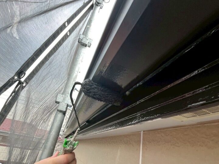 付帯部 横樋 下塗り