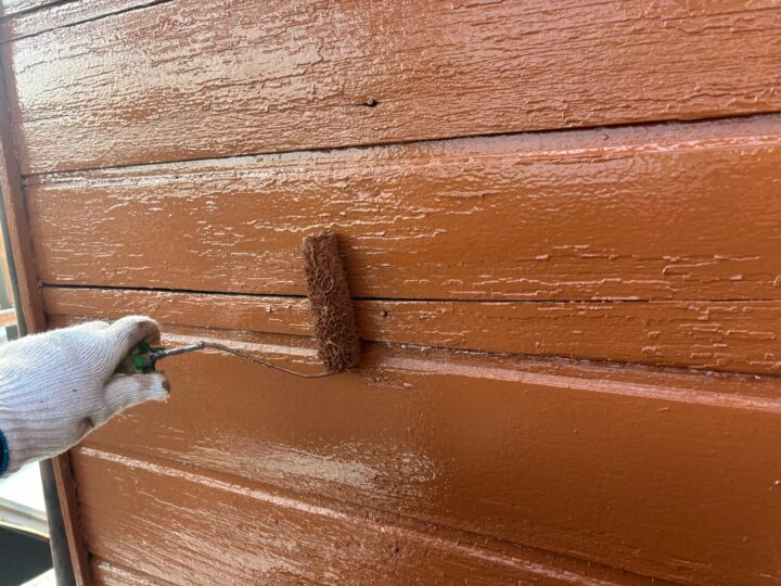 付帯部 雨戸 上塗り(ユメロックDX)