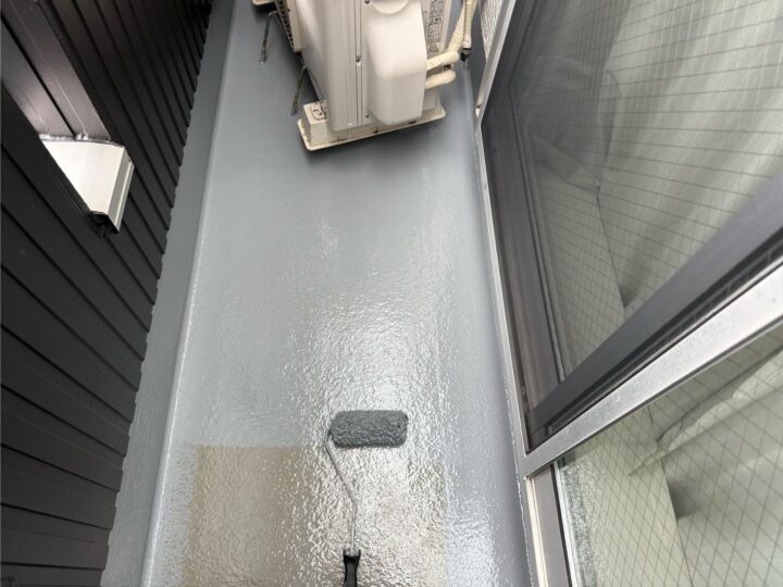 ベランダ床 中塗り(リガードトップ)