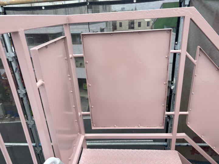 外階段 完工(ユメロックDX)