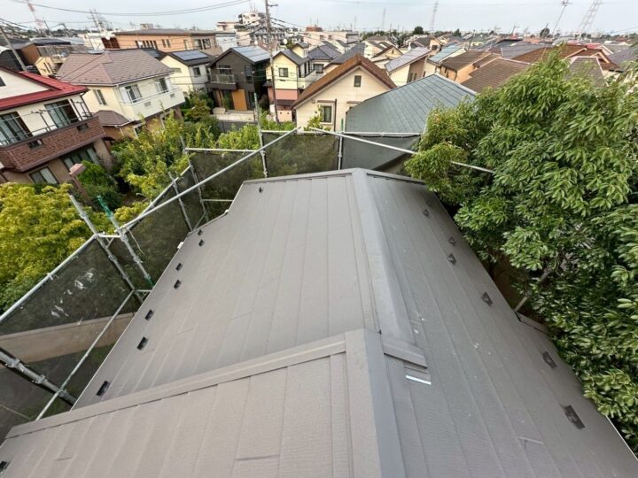 屋根カバー工法 完工